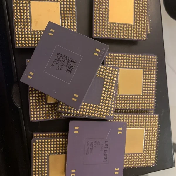 Gold Ceramic CPU